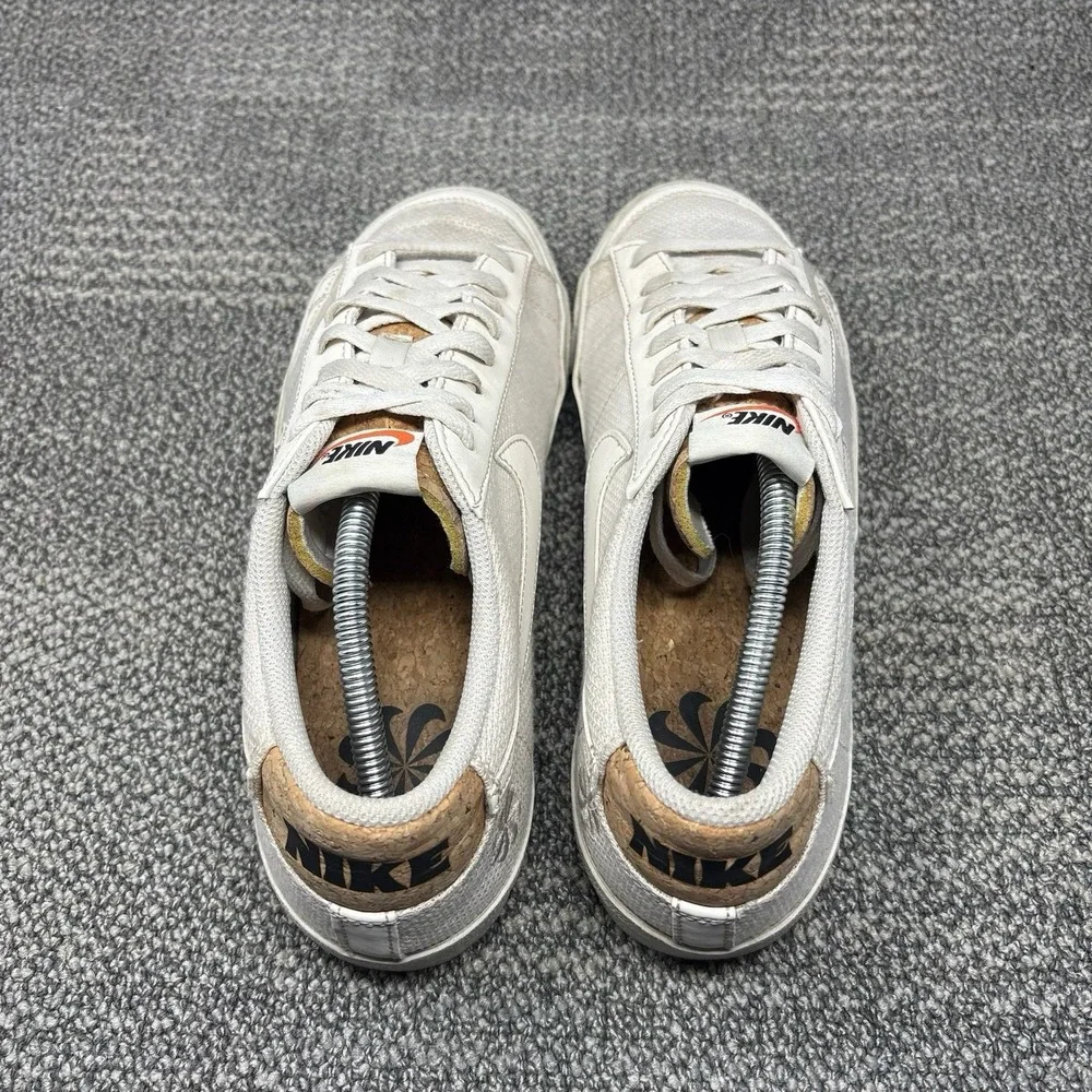 Nike Men's Blazer Low '77 PRM Shoe Sneakers DV7231-001 White Cork Sz 11